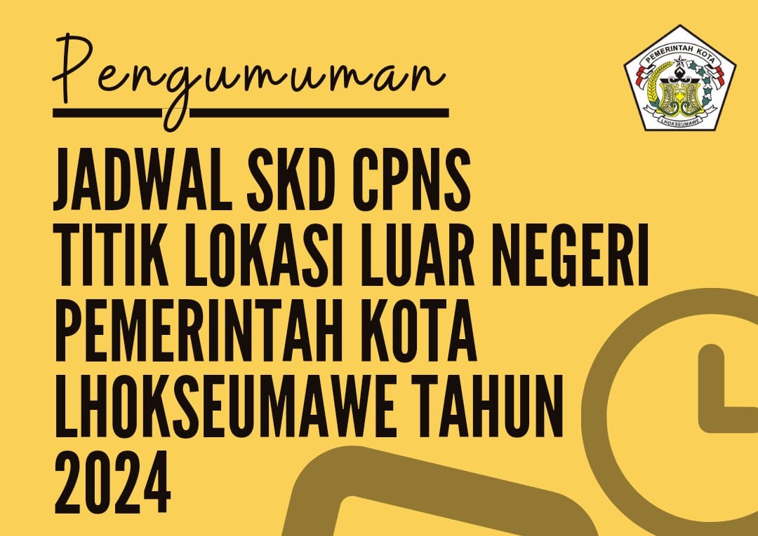 Jadwal SKD CPNS LN<br>